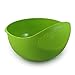 Honest Good Japanese Style Rice Washer & Quinoa Strainer Eco-Friendly BPA-Free Container with Fine Mesh Colanders Sieve Bowl Japan Kitchen Good for Cleaning Veggie, Fruit and Pasta Green