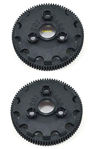 TRAXXAS SPUR Gear 4690 SPUR Gear 90T 48P (2pcs) These are Good for The Slash, RUSTLER, Stampede, Bandit, Skully, Bigfoot 2WD XL-5 Trucks