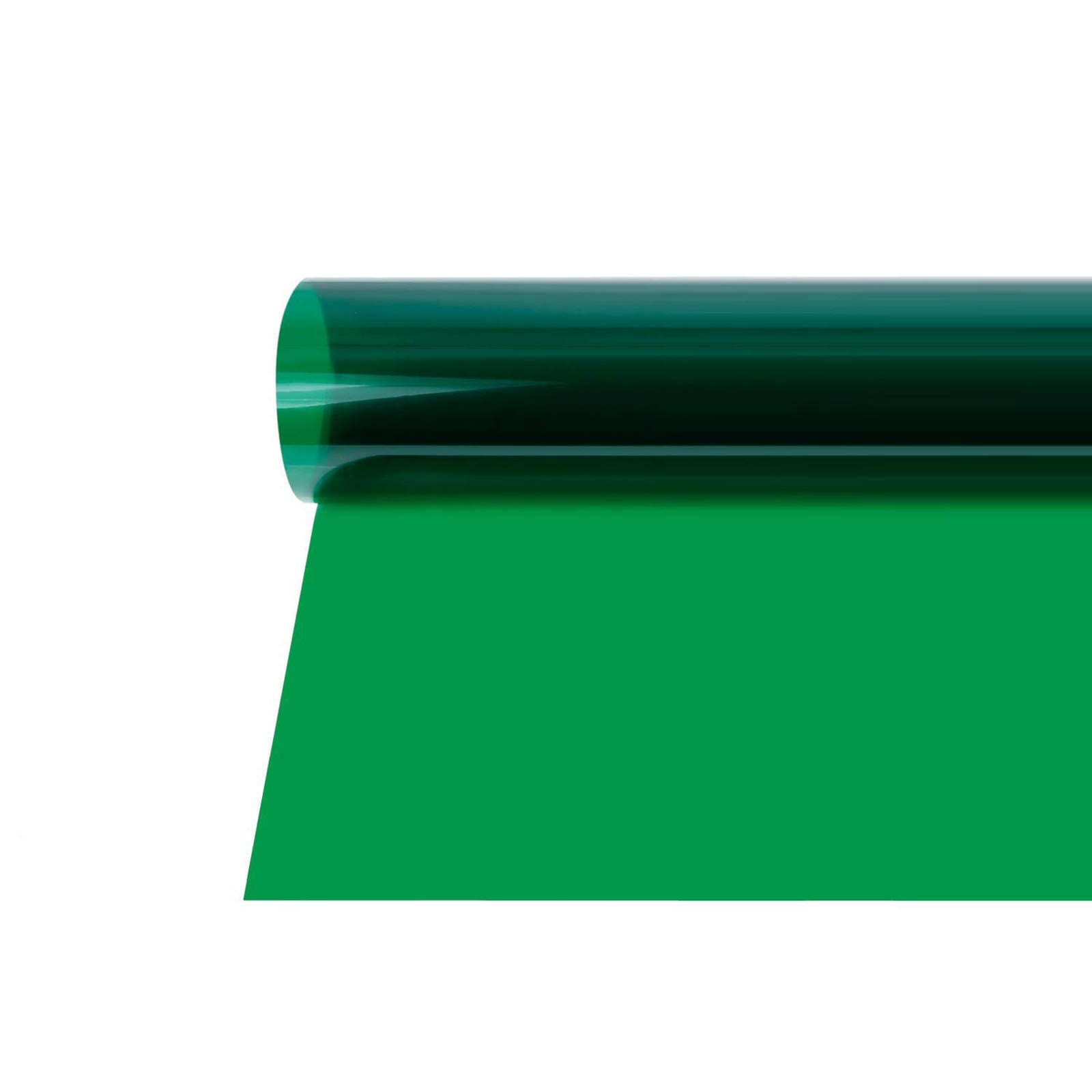 Selens 40x50cm Lighting Gels Filter Green Light Flash Color Correction Transparent Overlays Film Sheet for 800W Red Head Strobe Spotlight Light Speedlite Photography Reading Craft DIY Photo Studio