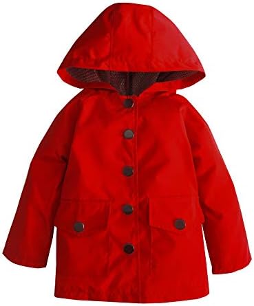 YNIQ Boys' Lightweight Raincoats for Children Kids
