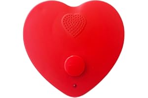 XLW 16min Voice Recorder for Stuffed Animals,Personal Voice Message Recordable Sound Recorder Chips Module for Mother's Day Christmas Plush Toy,Manual DIY Sound Creative Presents for Boyfriend (Red)