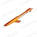 NICECNC Orange Rear CNC Aluminum Chain Guard Cover Protector for RC 125/200/390 2014 2015 2016,Duke 125/200/390 2013-2016