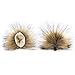 Animears Realistic Clip-On Faux Fur Animal Ears Handmade Clip-on Animal Ears | Soft and Fluffy Animal Ear Costume (Blonde)