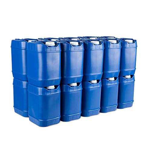 5Gallon Stackable Water Containers (60 Total gallons), Emergency Water