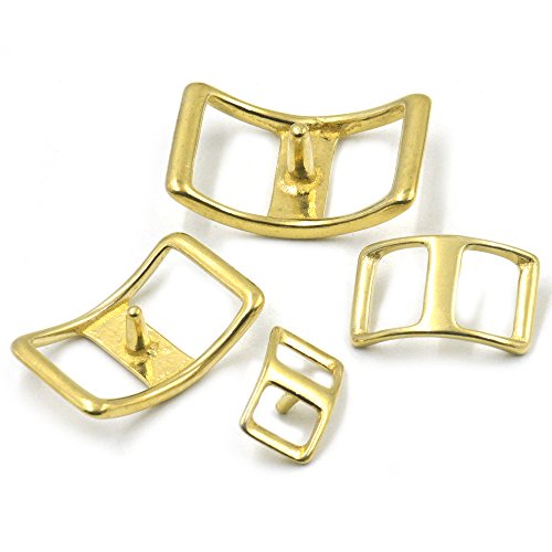 Solid Brass Conway Buckles Harness Western Horse Bridle Tack Belt 20mm