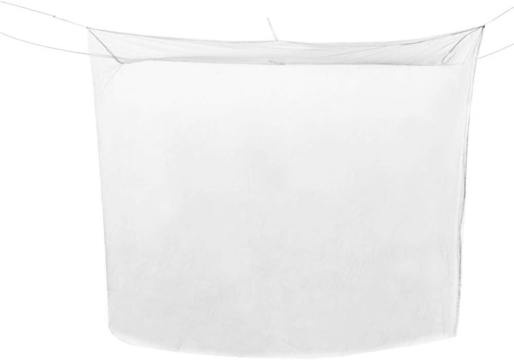 KRATARC Mosquito Netting Canopy Net Mesh for Single Bed Compact and Lightweight Camping Hiking Climbing Outdoor (White): Sports & Outdoors