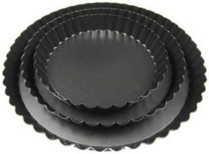 DoComer(TM) New Pie Cake Removable Non Stick Bottom Baking Pastry Mold Pan