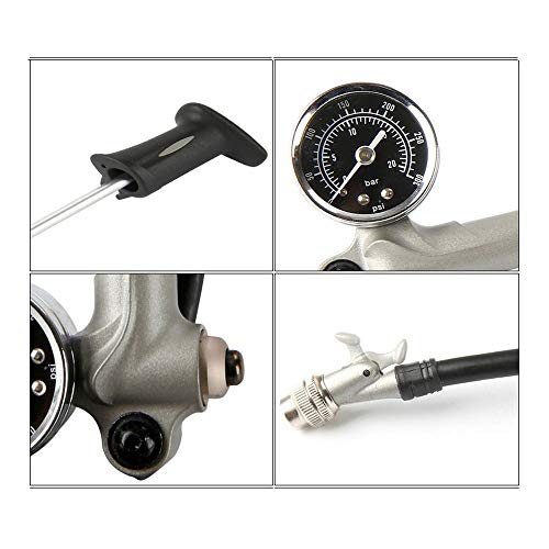 LUBAN High Pressure Shock Pump for Motorcycle Bike - Thumbnail 3