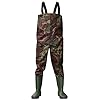 Kglobal-Waterproof-Fishing-Waders-and-Boots-PVC-Chest-Waders-Hunting-Boot-Waders-SMLGreenCamo