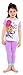 Nickelodeon Girls' Shimmer and Shine 4-Piece Pajama Set