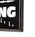 Spark Running Co Marathon Medal Holder and Race Bib Hanger - The Finish Line is Just The Beginning (Black)