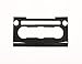 Carbon Fiber Style Console Panel Air Conditioning Volume Cover Trim For Range Rover Sport 2014-2017