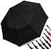 EEZ-Y 58 Inch Portable Golf Umbrella Large Windproof Double Canopy - Automatic Open Strong Oversized Rain Umbrellas