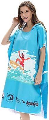 Poncho Changeant De Serviette De Combinaison Microfibre
