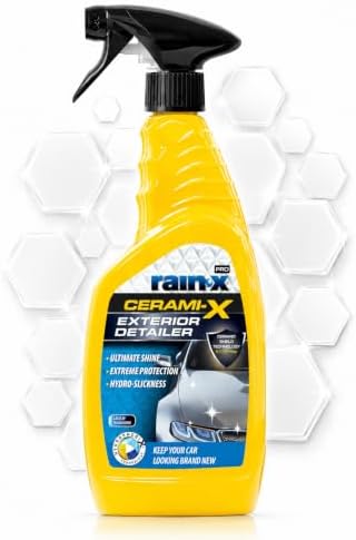 Cerami-X™ Cera Auto Quick Detailer Tratamento Detailing Auto Rain Off 750ml