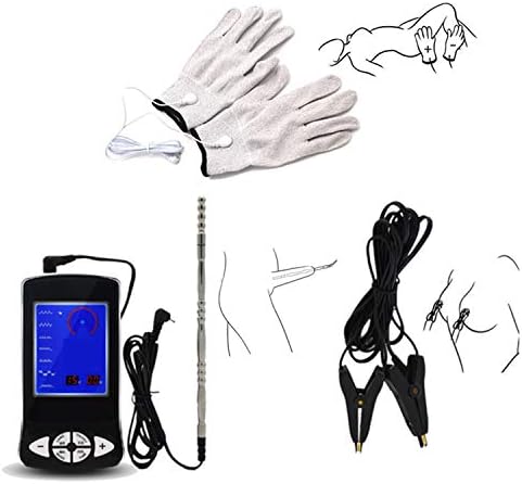 Plug Themed Toys Ele-ct-ros Shock Pen iso Plug Nipaple Clamaps Ele-ctr-ic Shock Gloves Body Massage Stimulation Souns dingToys For Couples
