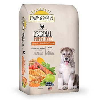 under the sun puppy food