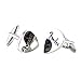 MENDEPOT Novelty Fender Guitar Pick Cufflinks With Box