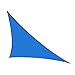 Cool Area Sun Shade Sail for Patio, Outdoor UV Block, Right Triangle 16'5'' X 16'5'' X 22'11'', Blue