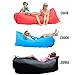The Official Pouch Couch As Seen On TV Inflatable Air Lounger, Black