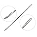 LIGONG 7 Pieces Sewing Needles with Leather Waxed Thread Cord Drilling Awl and 10 Pieces Thimble for Carpet Leather Curved Canvas Repair