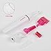 4 In 1 Electric Eyebrow Trimmer & Shaver for Facial Hair, Bikini Line, Eyebrow and Underarm MASWATER Hair Removal Washable Trimmer Head -Bikini Trimmer for Women