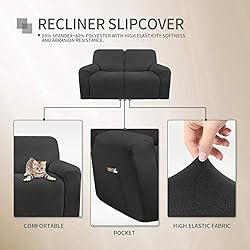 Easy-Going 6 Pieces Microfiber Stretch Sectional