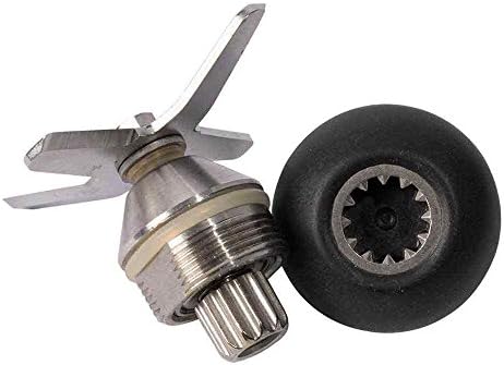 Hardin VM4BLADE-KIT Vita-Mix Replacement 12 COG 4 Leaf Ice Blade Assembly with O-Ring &amp; Drive Socket
