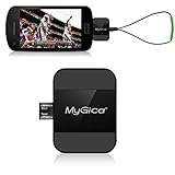 MyGica Digital TV Tuner/Receiver for Smartphones & Tablets Running Android 4.2 or Above - Picks up Local TV Stations for Free! - No Data Plan Required