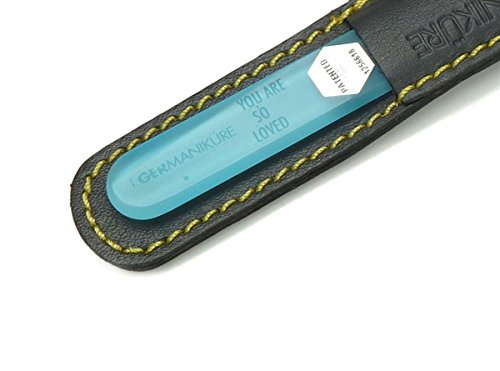 GERmanikure 'YOU ARE SO LOVED' original patented genuine crystal mantra file 3mm thick