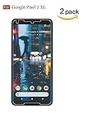 DeFitch Pixel 2 XL Glass Screen Protector, [ 2-Pack ] 9H Hardness 2.5D Pixel 2 XL Tempered Glass Bubble-Free Glass Screen Protectors
