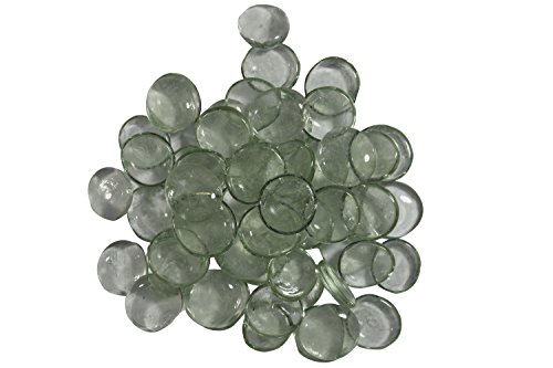 Classic Glass Gems for Vase Filler, Table Scatter and Beautiful Accents (28-32mm, Crystal Clear) - Thumbnail 2