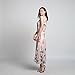 Chen Women Summer Print Boho Long Maxi Evening Party Cocktail Dress Beach Dress
