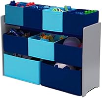 deluxe multi bin toy organizer