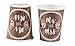Juvale Bridal Shower Plates, Napkins, Cups & Cutlery - 9 in Dinnerware, 9 oz Cups, 6 in Flatware, 144 pcs, Pink Floral - Engagement Party Plates & Napkins - Wedding Decorations - Mr & Mrs Tableware