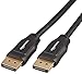 Amazon Basics DisplayPort to DisplayPort HD Display Cable - 25 Feet, Black
