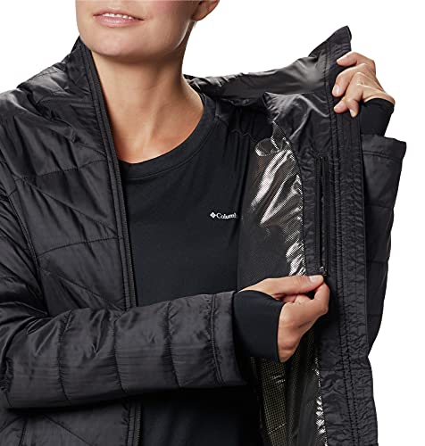 superdry womens core down hooded jacket