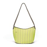 BUILT NY Hobo Neoprene Shoulder Tote Bag, Lush Flower Yellow