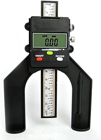 New Self Standing Trend Digital Router / Depth Gauge with Magnetic Feet and Flat back 80mm (3 1/8 inch) Range TFM-130 …