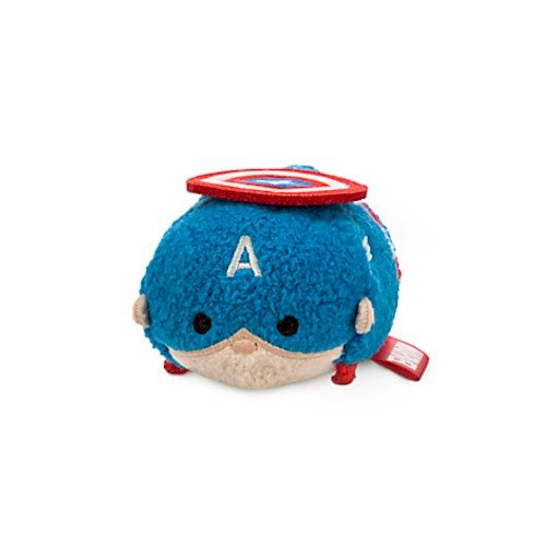 Disney Captain America ''Tsum Tsum'' Plush - Mini - 3 1/2''