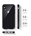 Spigen Ultra Hybrid Designed for Apple iPhone X Case (2017) - Matte Black (Renewed)