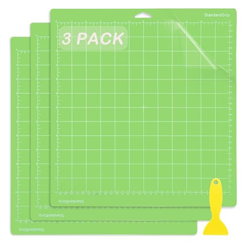 THANMAO Standard Grip Cutting Mat 3 Pack,12