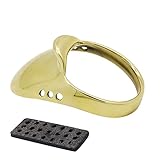 Homelix Handmade Traditional Brass Archery Thumb Ring (24#)