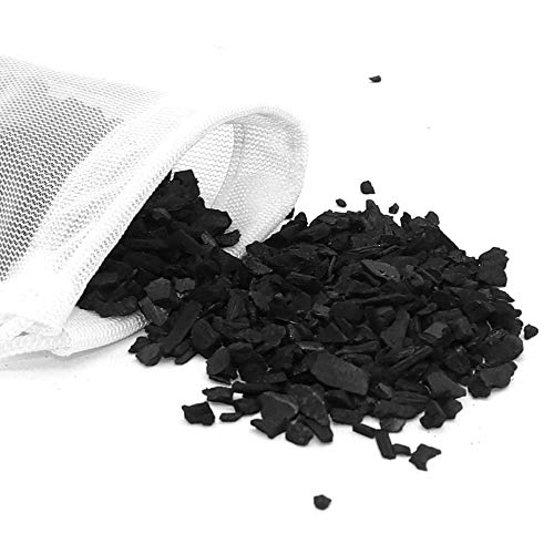 5 Pack Small Aquarium Mesh Media Filter Bags, 3 by 8 inches High Flow