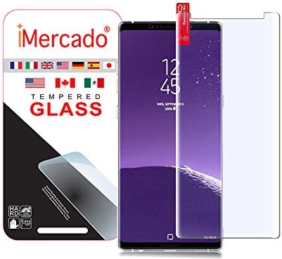 Screen Protector Samsung Galaxy Note 8 iMercado (3D Curved, Tempered Glass, Crystal Clear)