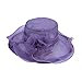 HipStone Women's Organza Church Kentucky Derby Cap British Tea Party Wedding Hat