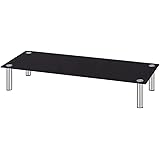 BONTEC Soporte Giratorio de Suelo para LCD LED Plasma Flat Curved TVs