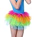 Anleolife Girl Baby Rainbow Tutu Skirts Dance Dress Tutus(8.5''/20cm 1pcs)