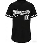 Custom Baseball Jersey, Personalized Name Number Baseball Jerseys for Men,Women&Youth