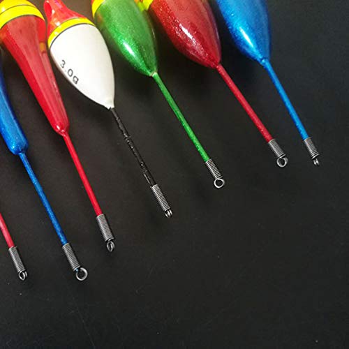Vorcool Flotteurs De Pêche Flotteurs De Pêche En Mousse Mélanger Les Flotteurs De Pêche à Bouée Verticale De Style Pour La Carpe 10 Pièces/ensemble